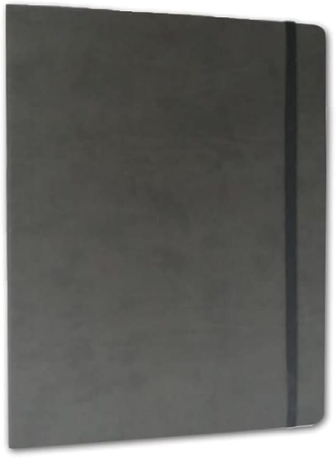 OPP PAPER CONCEPT A4 Executive Notebook Soft cover - Assorted Colors - Dark Gray
